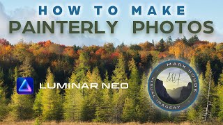 How To Make PainterLike Photos Using Luminar NEO landscape photography [upl. by Kantos]