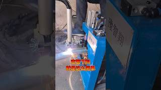 automatic pipe cutting machineintersecting line cutting machine professional Pipe cutting shorts [upl. by Charlie]