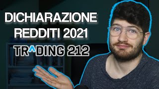 DENUNCIA dei REDDITI con TRADING212 Scadenza Tasse IN ARRIVO Come Pagare Le Tasse [upl. by Eimmot737]