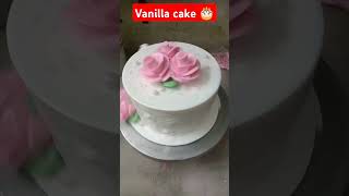 Vanilla cake short videodecorationideas cakedecorating birthday 🎈🎂 cake viral reelvanilla [upl. by Aremmat]