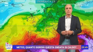 Il meteo allerta caldo in Italia  Unomattina estate 21062024 [upl. by Oecile]