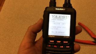 Yaesu FT 2D MARS CAP GMRS MURS Mod [upl. by Mellman]