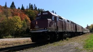 Agawa Canyon Train at Frater 29SEP2012 [upl. by Salazar]