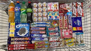 ✅ ASMR  Filling platter with sweets and Oreo Twix MilkyWay KitKat Fanta 🍭 [upl. by Tnahsarp]