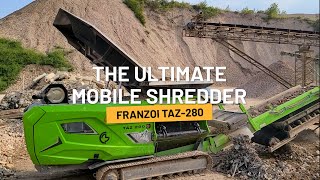 Franzoi TAZ280 The Ultimate Mobile Shredder [upl. by Doone468]