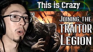 Reacting to Joining the TRAITOR LEGIONS  CHAOS 40k Lore  Warrior Tier Group REACTION [upl. by Ycal898]