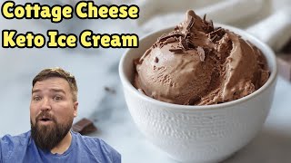 Super Easy NoChurn Cottage Cheese Keto Ice Cream [upl. by Merle]