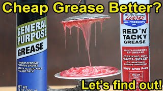 Is Cheap Grease better than Lucas Red N Tacky Lets find out Bearing Grease Test Episode 1 [upl. by Aemat231]