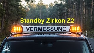 Standby Zirkon Z2 LED Balken Vermessung gelb Drehspiegelsimulation [upl. by Uase329]