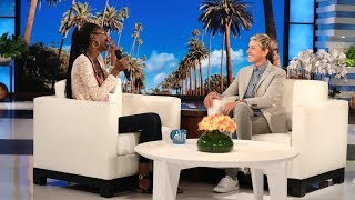 Ellen Taught This Fan How to Speak English [upl. by Yeargain445]