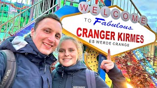 Cranger Kirmes 2023  Die GRÖSSTE Kirmes in NRW bei REGEN ☔️  Vlog [upl. by Ytsur279]