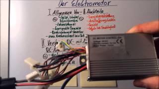 Der Elektromotor und seine Vor und Nachteile  Vergleich DC mit ACMotor [upl. by Ahsinauq]