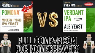 Pomona Vs Verdant IPA Yeast Compared [upl. by Ennovoj]