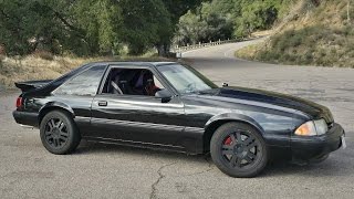 LS1  IRS Swapped 1990 Fox Body Mustang LX  One Take [upl. by Leahcimsemaj925]