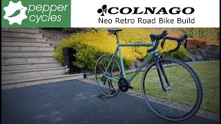 Colnago Mega Master x Shimano 105 11 5800  Neo Retro Road Bike Build [upl. by Lytsirhc]