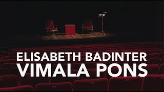 Elisabeth Badinter Vimala Pons [upl. by Kalle]