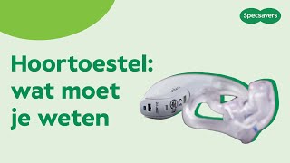 Hoortoestel met oorstukje  Tutorial 1  Specsavers NL [upl. by Lou]