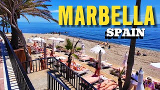 Marbella Spain 🇪🇸 2024 Beautiful City and Beach Walk 4K Malaga [upl. by Caruso]