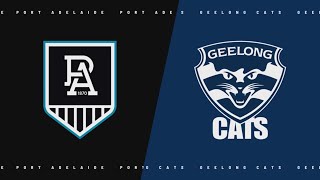 AFL23  Port Adelaide Vs Geelong 2nd Elimination Final Full Game [upl. by Latsyek737]