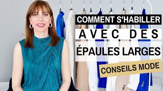 COMMENT SHABILLER QUAND ON A DE LARGES EPAULES ⎢ Conseils style amp Sélection mode Mango 🛍 [upl. by Yrram]