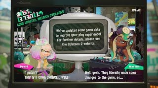 Splatoon 2  Patch Update 7262017 [upl. by Yajeet]