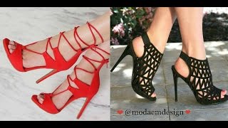 SANDALIAS  moda en sandalias ♥ EMdesign [upl. by Sollows]