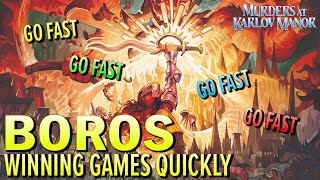 New Boros Convoke is Insanely FAST  Karlov Manor Standard  Ranked BO1 [upl. by Nottarts82]