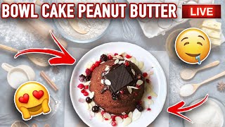 LIVE RECETTE  Bowlcake Healthy Peanut Butter ultra gourmand  1MonthConfinement [upl. by Staley176]