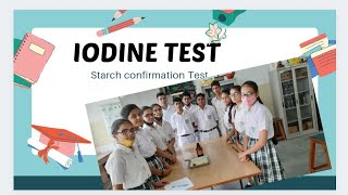 Iodine Test Starch Confirmation TestSonia Kaushik Biology Expert KCBIOZONE 🎯 [upl. by Neelrak]