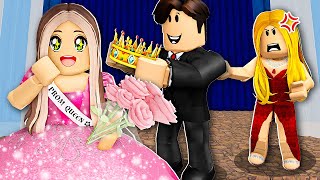 POPULAR Girl HATED Me So I Became PROM QUEEN Roblox [upl. by Adlei]