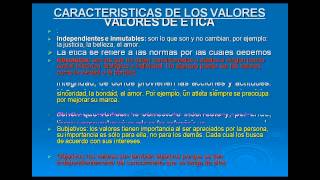 Los valores Tipos de valores clasificacion de los valores [upl. by Gnivri703]