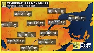 Météo De La Semaine  29 juillet 2024 [upl. by Amsirhc]