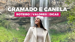 GRAMADO E CANELA ROTEIRO COM PREÇOS  O QUE FAZER  MELHORES LUGARES PARQUES E PASSEIOS [upl. by Lyudmila]