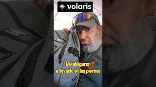 Volaris Me obligó a llevar el equipaje en mis piernas alasviajesmexico avion volaris foryou [upl. by Adkins]