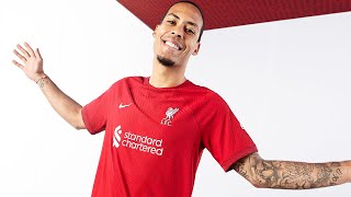 LIVERPOOL FCs NEW 202223 NIKE HOME KIT  FIRST LOOK [upl. by Zavala]