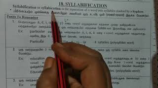 English Grammar Syllabification [upl. by Essinger647]