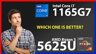 INTEL Core i7 1165G7 vs AMD Ryzen 5 5625U Technical Comparison [upl. by Enihsnus706]