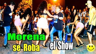 BRIANA SE ROBA EL SHOW CON FREEJOLITO Y JEFFER  COMICOS AMBULANTES [upl. by Artekal]