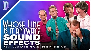 Sound Effects with Audience Members  Whose Line is it Anyway HD [upl. by Fanchie]