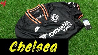 Nike Chelsea Jorginho 201920 Third Soccer Jersey Unboxing  Review [upl. by Neill625]