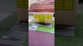 MAKET RUMAH TRADISIONAL DARI KERTAS HVS A4 MUDAH DIBUAT [upl. by Jania170]