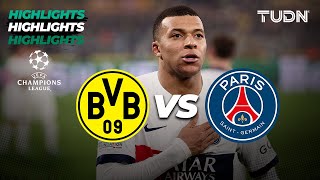 Borussia Dortmund vs PSG  HIGHLIGHTS  UEFA Champions League 202324  TUDN [upl. by Charmaine]