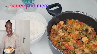 SAUCE JARDINIèRE AMAIGRISSANTE facile et rapide à realiser [upl. by Luben611]