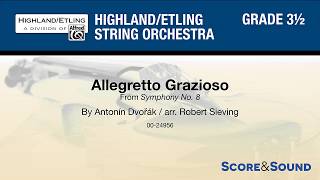 Allegretto Grazioso arr Robert Sieving – Score amp Sound [upl. by Yasibit549]