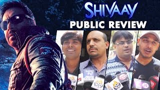 Ajay Devgns SHIVAAY  PUBLIC REVIEW  BLOCKBUSTER Of 2016 [upl. by Simmie630]