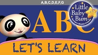 ABC Song  Learn with Little Baby Bum  Nursery Rhymes for Babies  Songs for Kids [upl. by Eyoj]