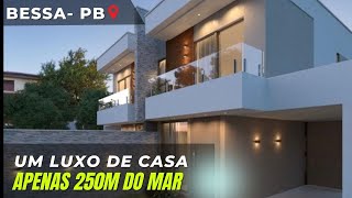 🛑VENDIDA  Um Luxo de Casa a 250m da Praia  João Pessoa  PARAÍBA [upl. by Ulda]