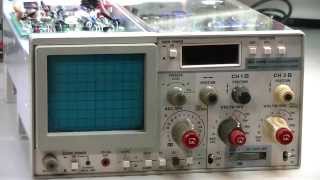 Sony Tektronix 305 DMM Oscilloscope Repair Introduction [upl. by Abell]