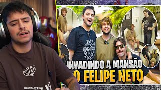 RESENHA MAIS REACT CORINGA REAGINDO A BRINO INVADIU A MANSÃO DO FELIPE NETO COM O T3DDY [upl. by Lerner]