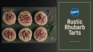 Rustic Rhubarb Tarts [upl. by Lillian808]